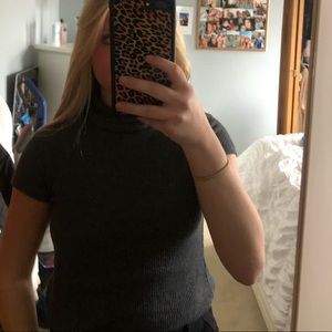 brandy melville turtle neck tee